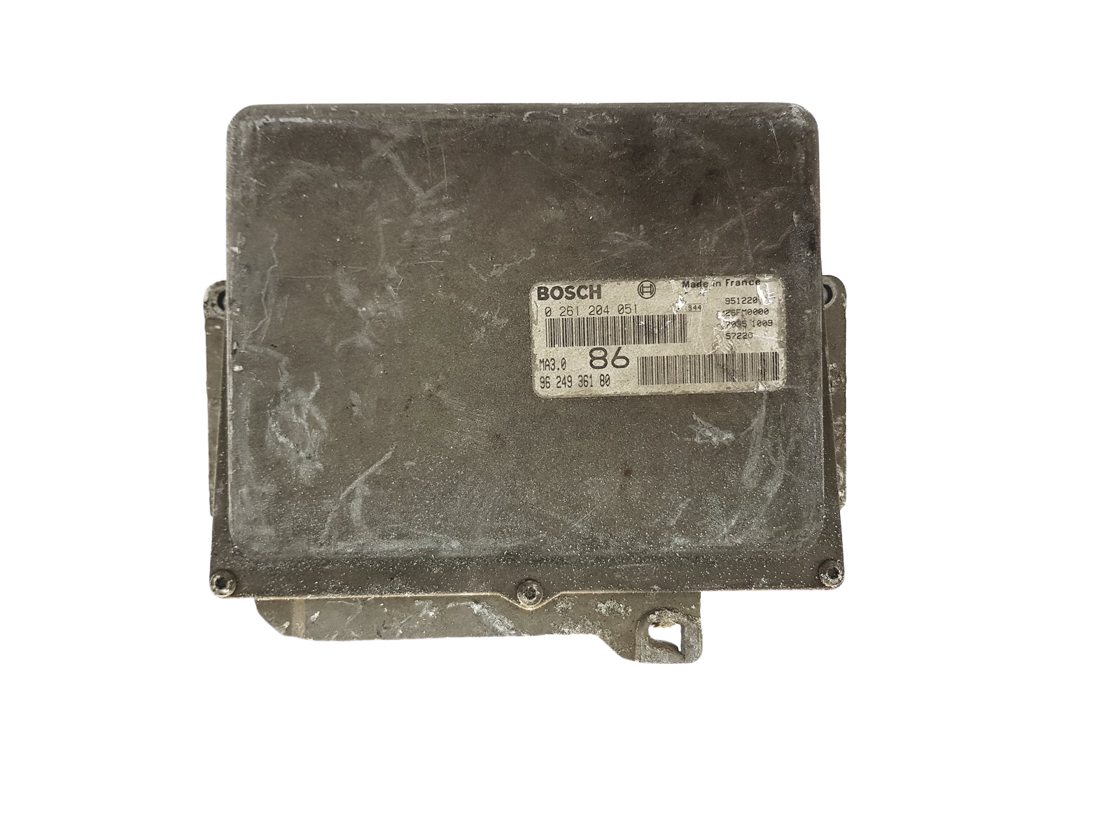Steuergerät 0261204051 9624936180 26FM0000 MA3.0 PSA Bosch 24945 main product photo
