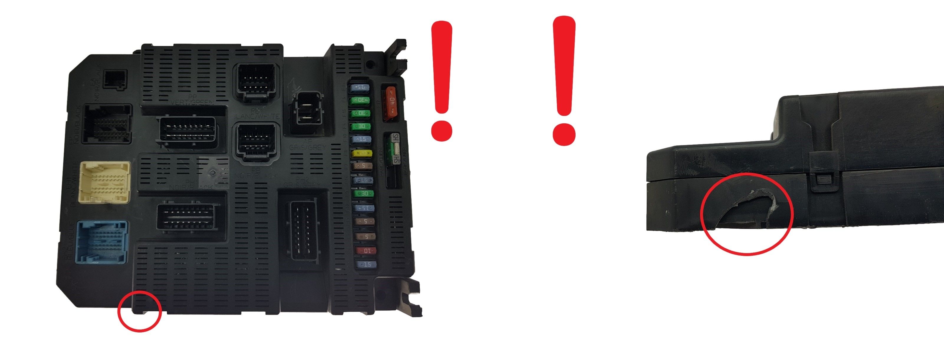 Steuergerät BSI 2004 P10-00 9664156780 PSA Valeo 2161 main product photo