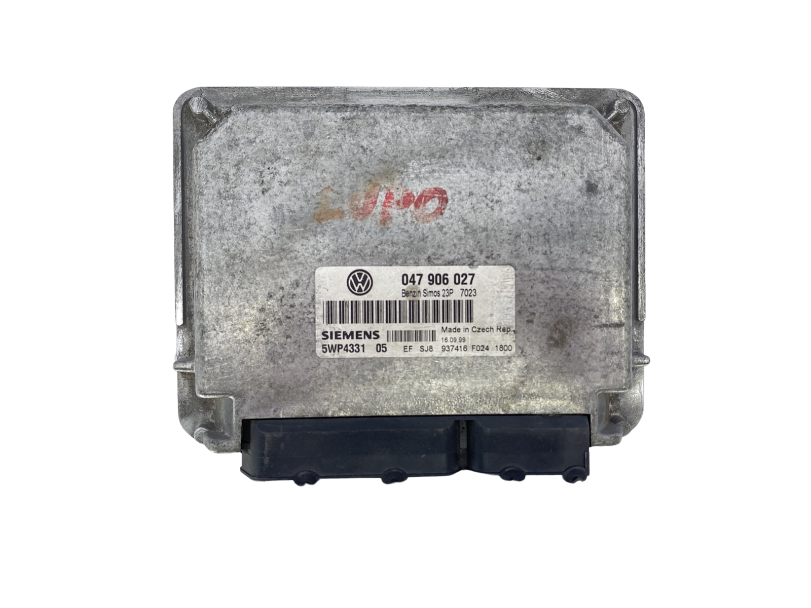 Steuergerät VW 047906027 5WP4331 05 Siemens 53969 main product photo