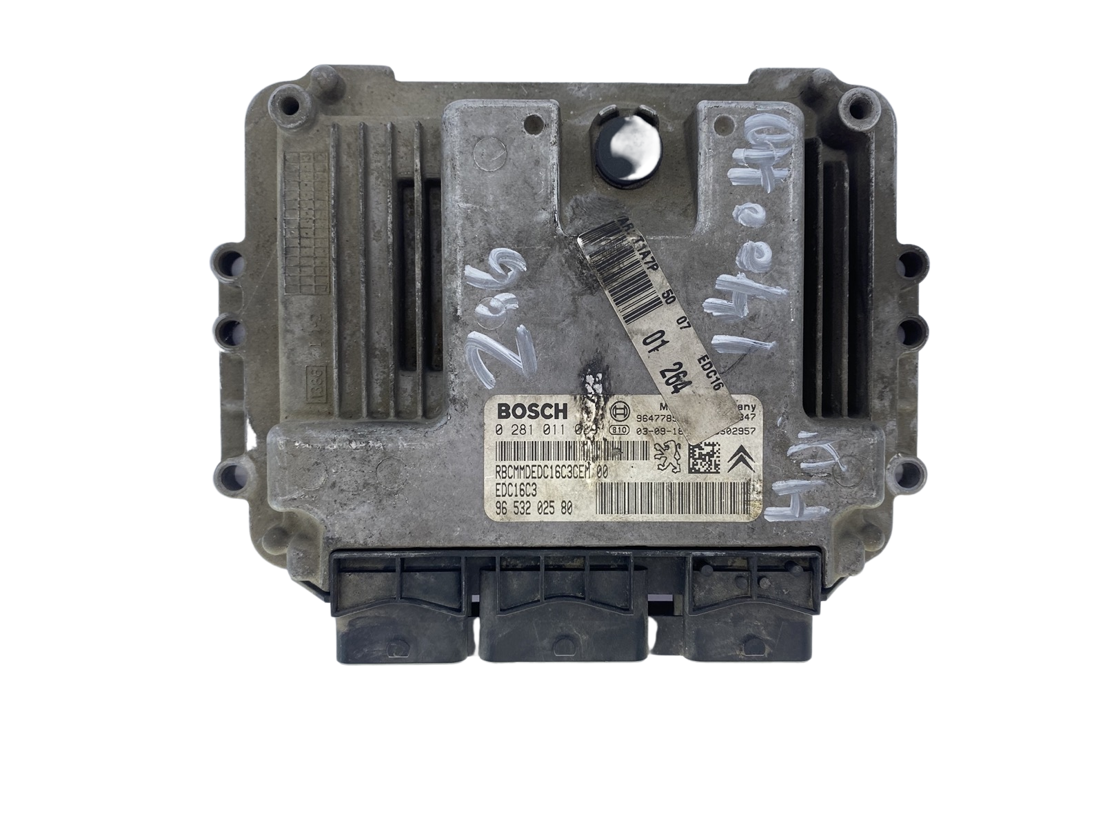 Steuergerät PSA 0281011089 9653202580 9647785580 Bosch 52160 main product photo