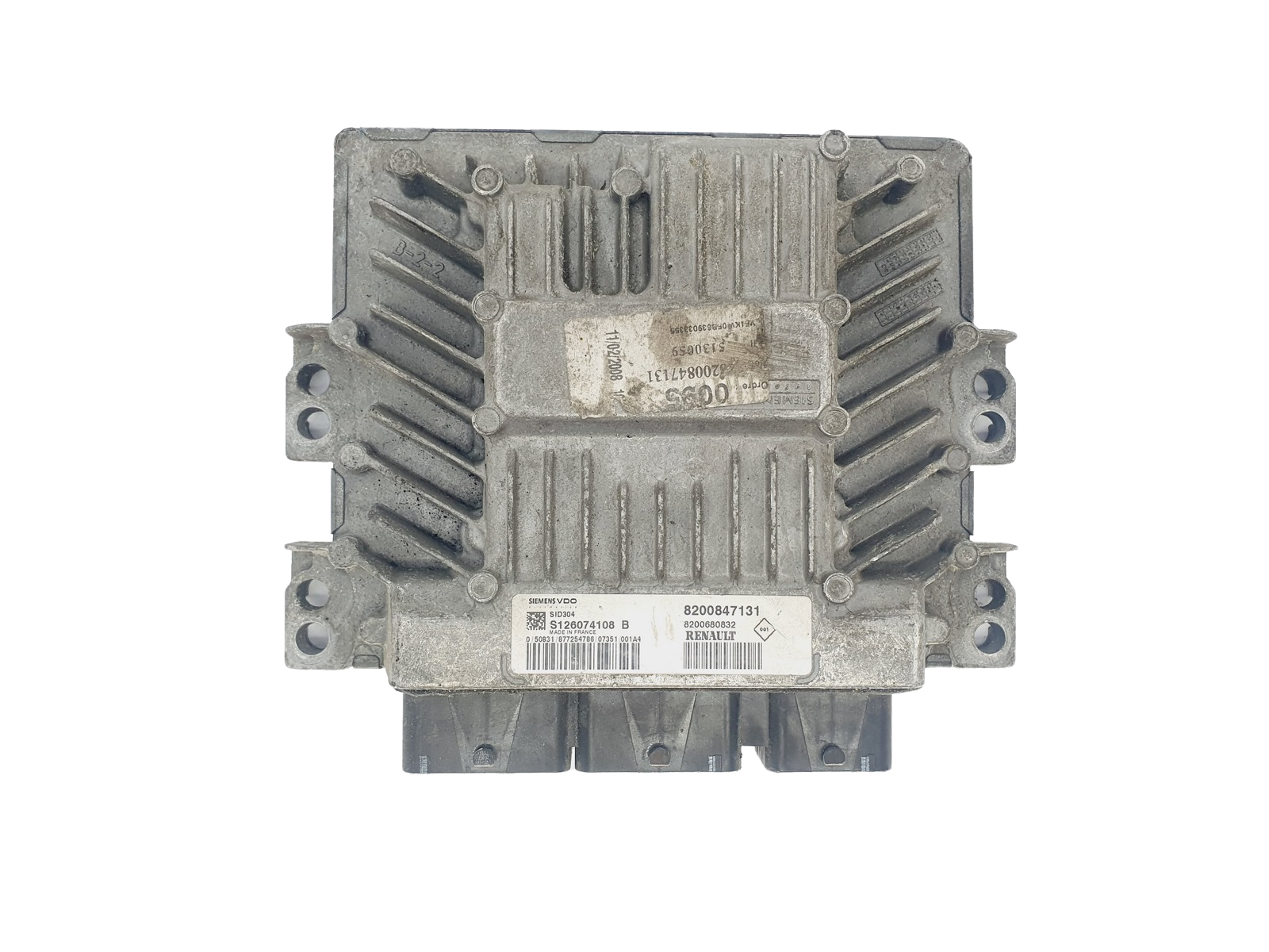 Steuergerät S126074108B 8200847131 8200680832 Renault Siemens 47768 main product photo