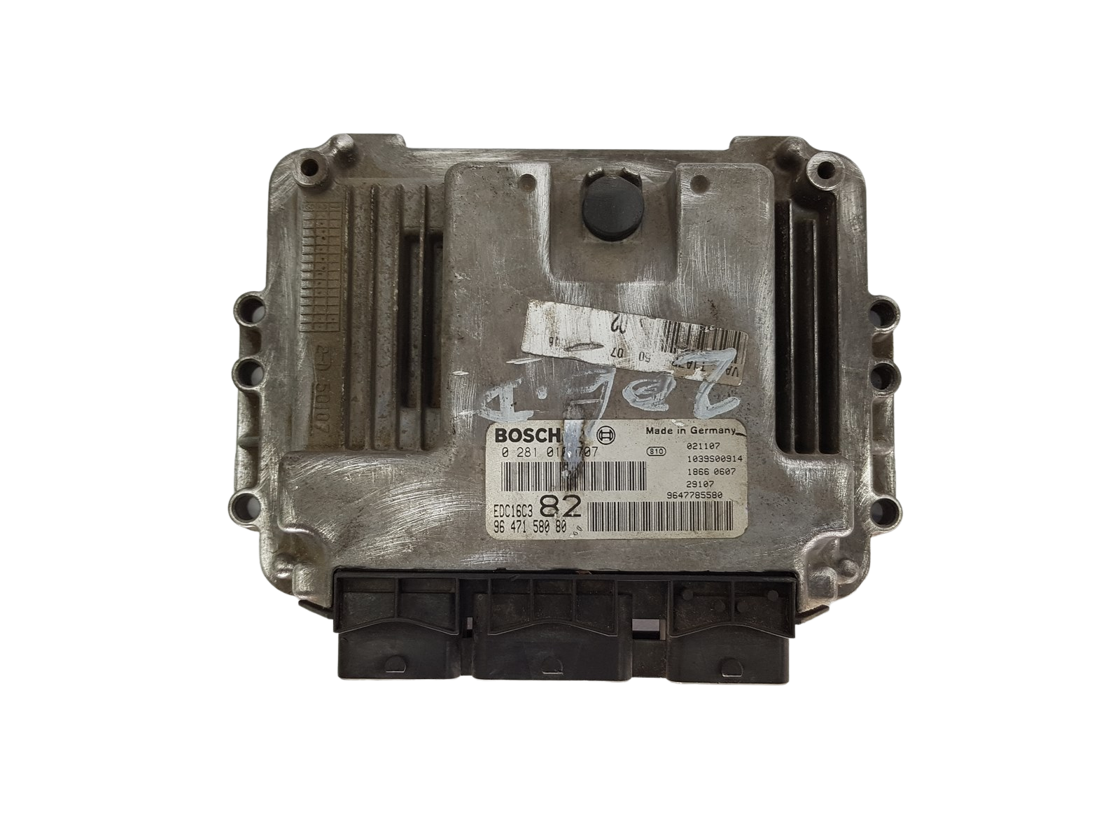 Steuergerät 0281010707 9647158080 9647785580 PSA Bosch 18708 main product photo