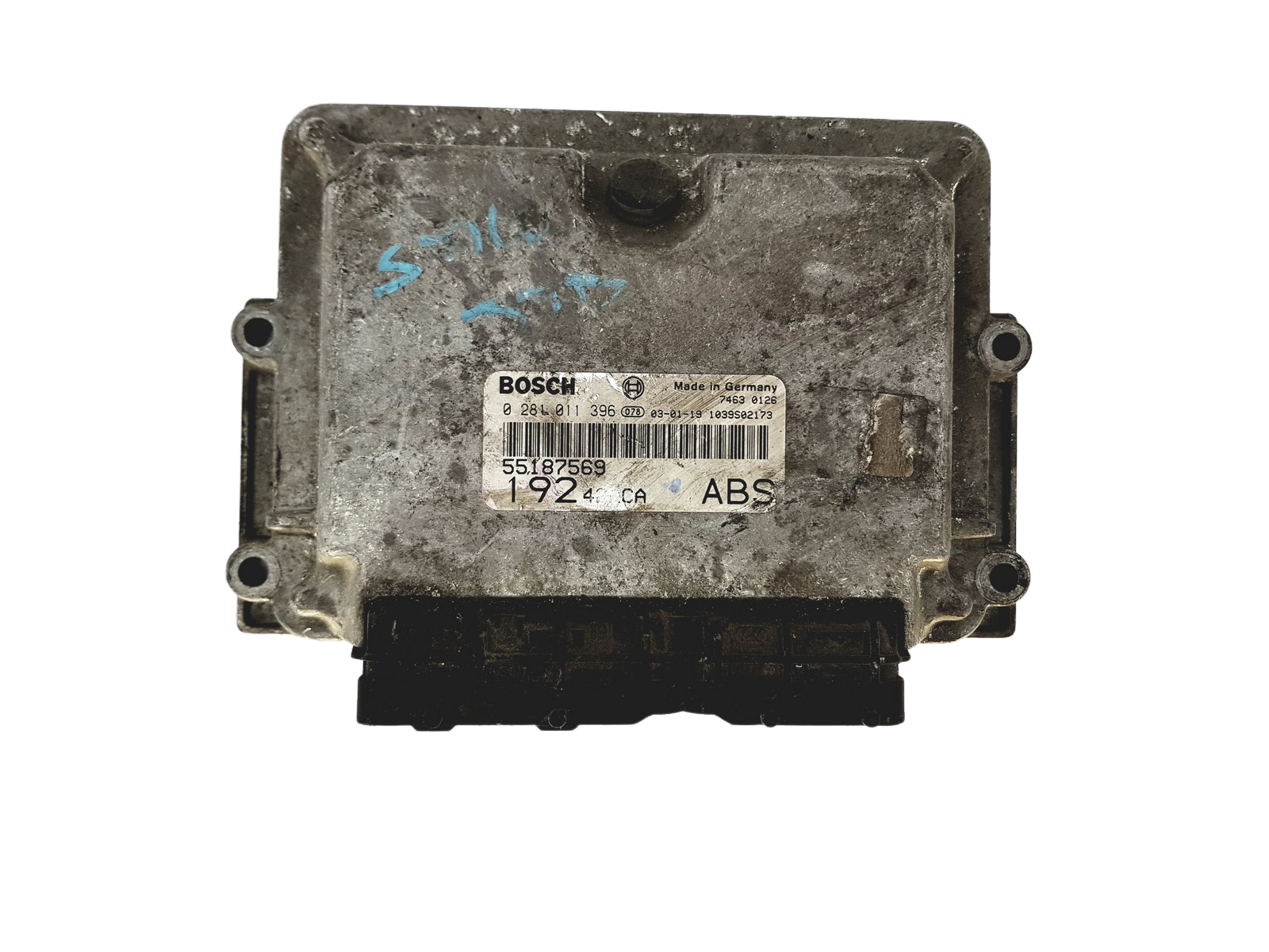 Steuergerät 55187569 0281011396 Fiat Bosch 26734 main product photo