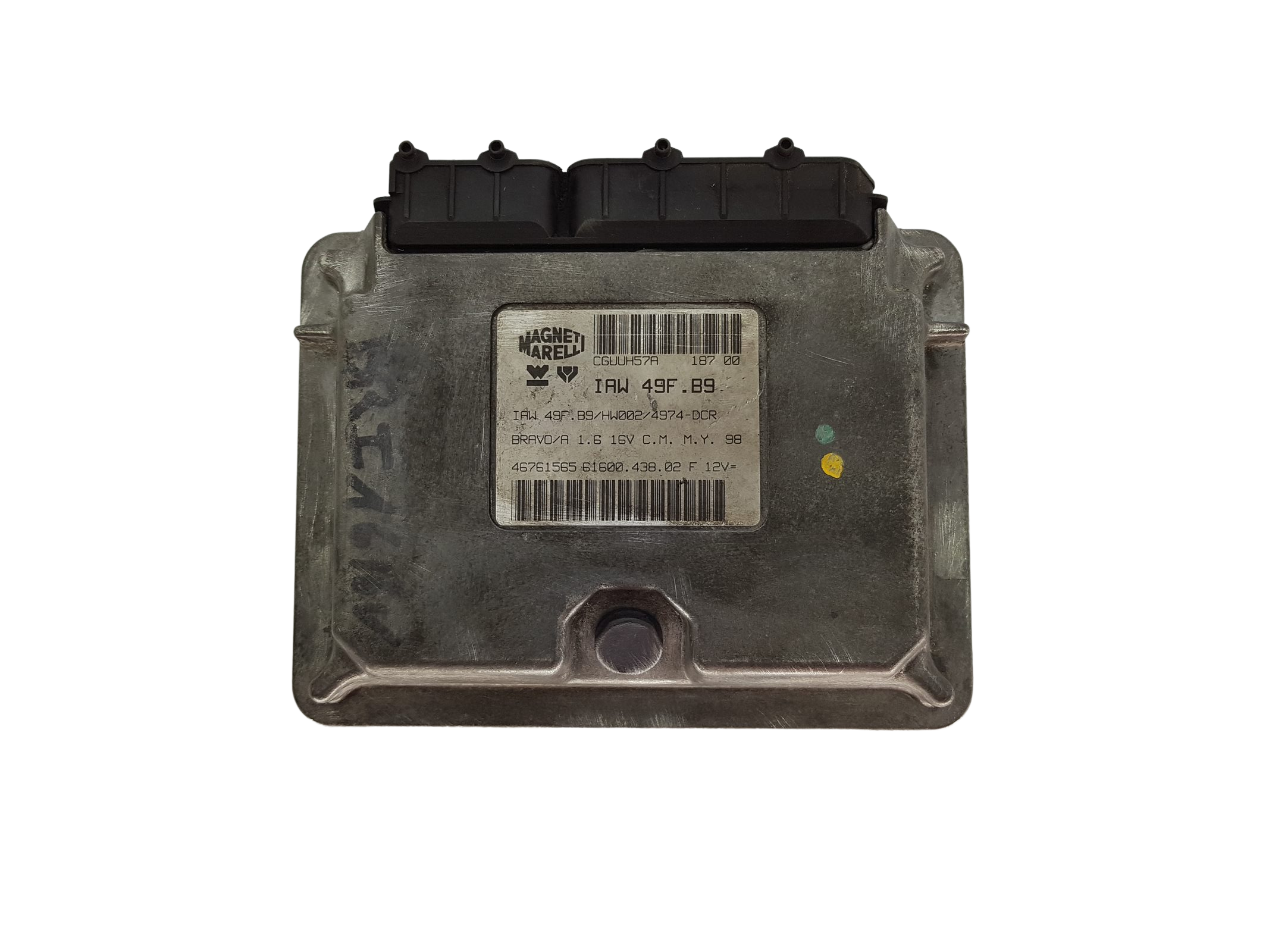 Steuergerät Fiat IAW49F.B9 46761565 61600.438.02 Magneti Marelli 18001 main product photo