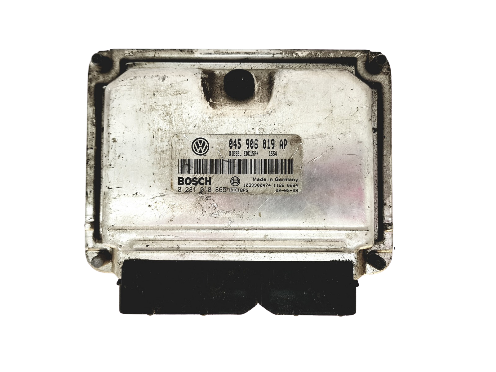 Steuergerät 045906019AP 0281010865 Volkswagen Bosch 30258 main product photo