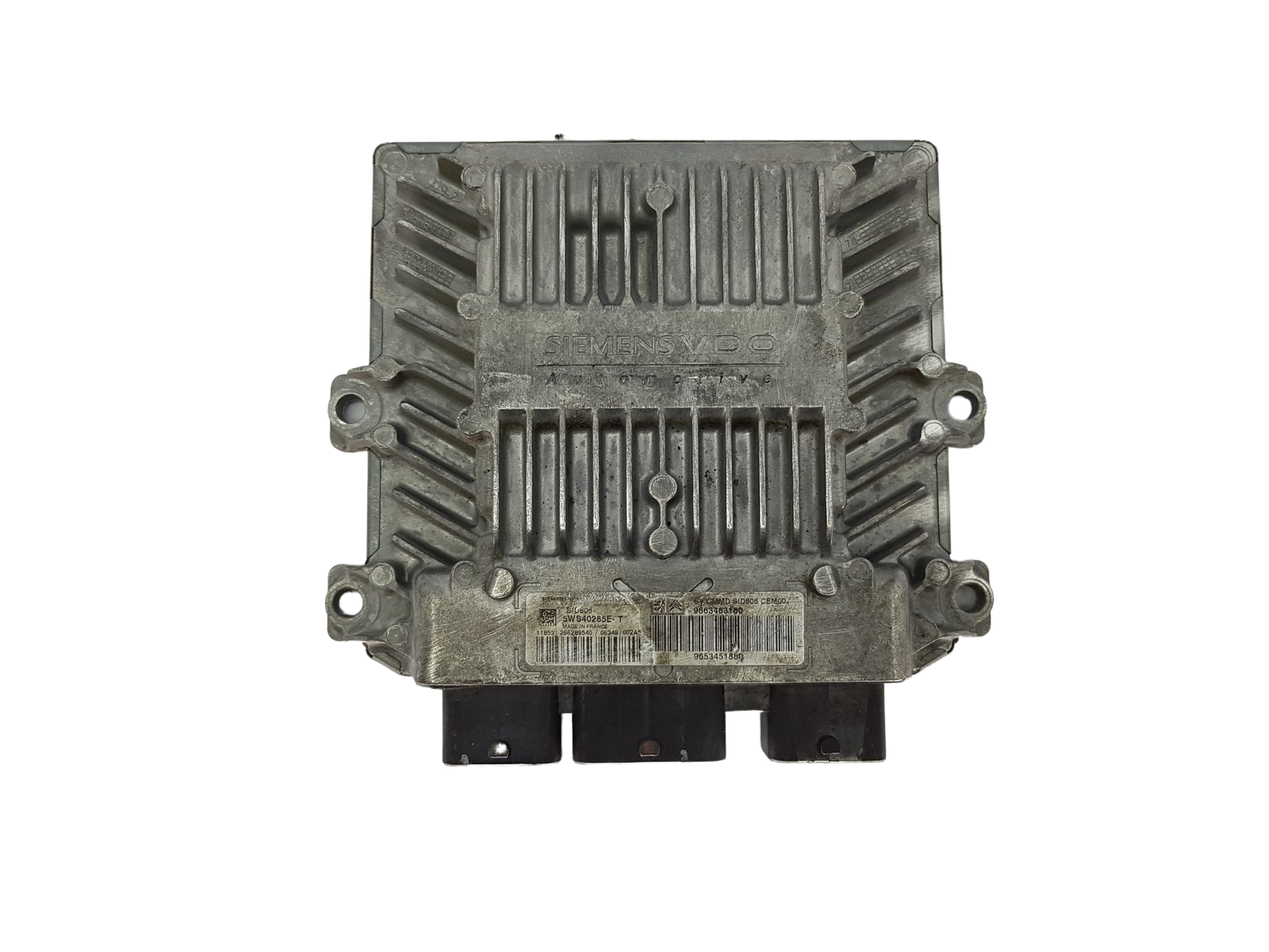 Steuergerät 9663483180 9653451880 5WS40285E-T SID806 PSA Siemens 18694 main product photo