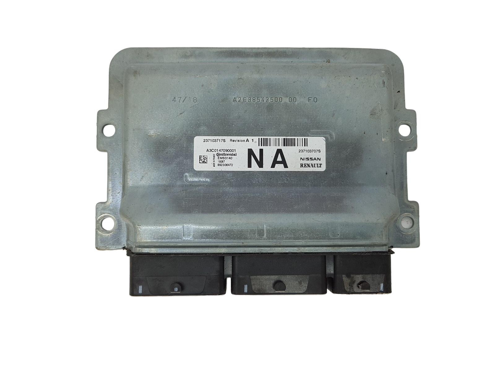 Steuergerät 237103707S A3C0147090001 237103717S Renault Continental 14956 main product photo