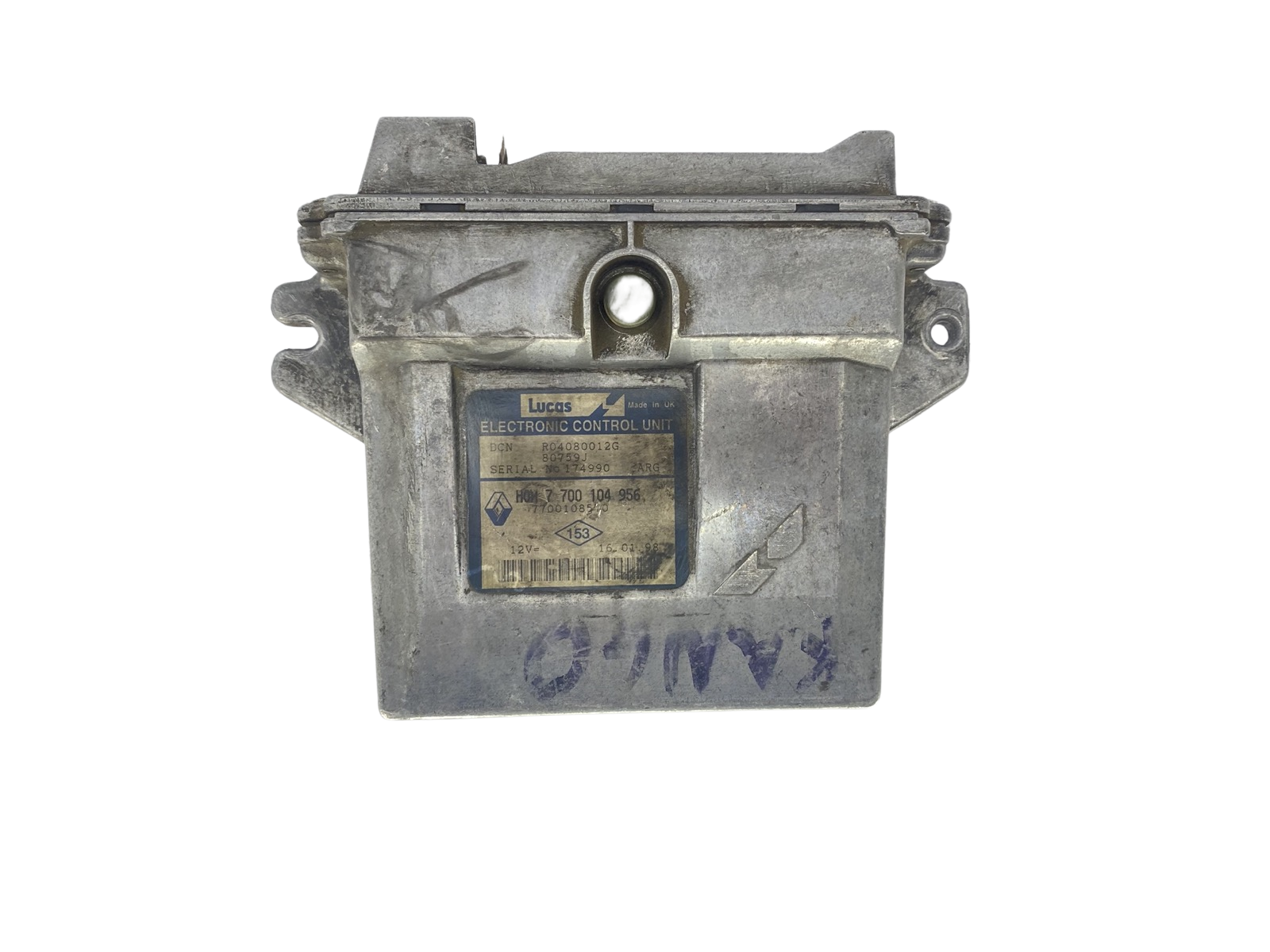 Steuergerät 7700104956 7700108570 R04080012G Renault Lucas 55671 main product photo