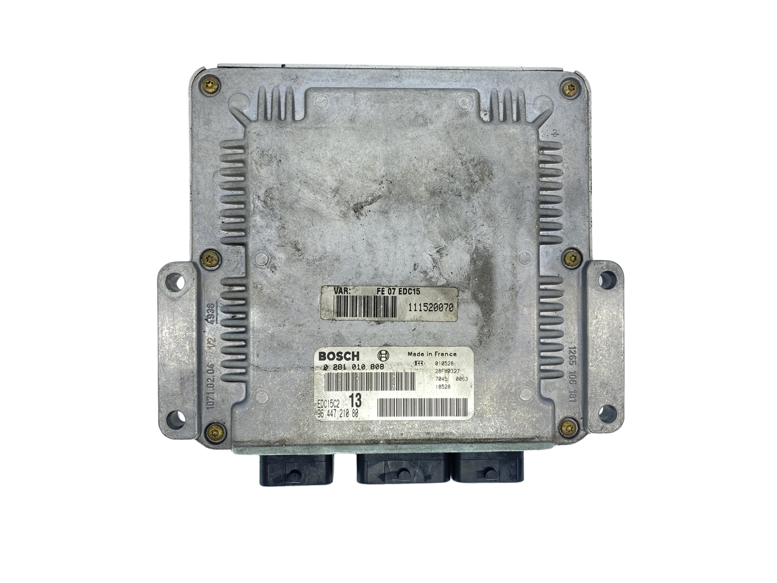 Steuergerät 0281010808 9644721080 28FM0327 PSA Bosch 63502 main product photo