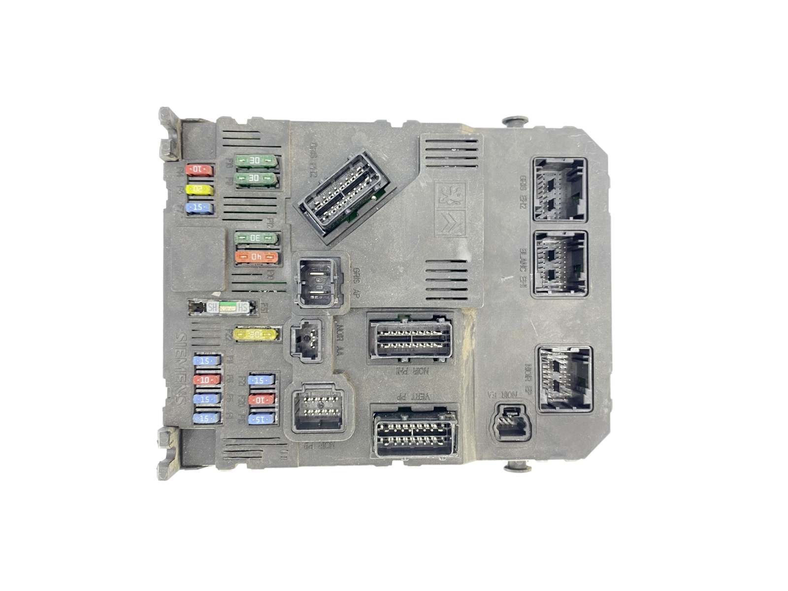 Steuergerät BSI E02-00 9653667680 S118085220E PSA Siemens 58123 main product photo