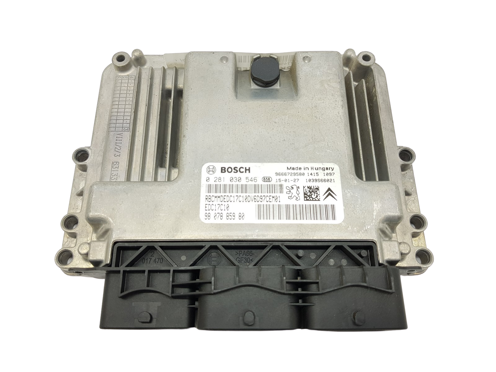 Steuergerät 9807885980 0281030546 9666729580 PSA Bosch 27745 main product photo
