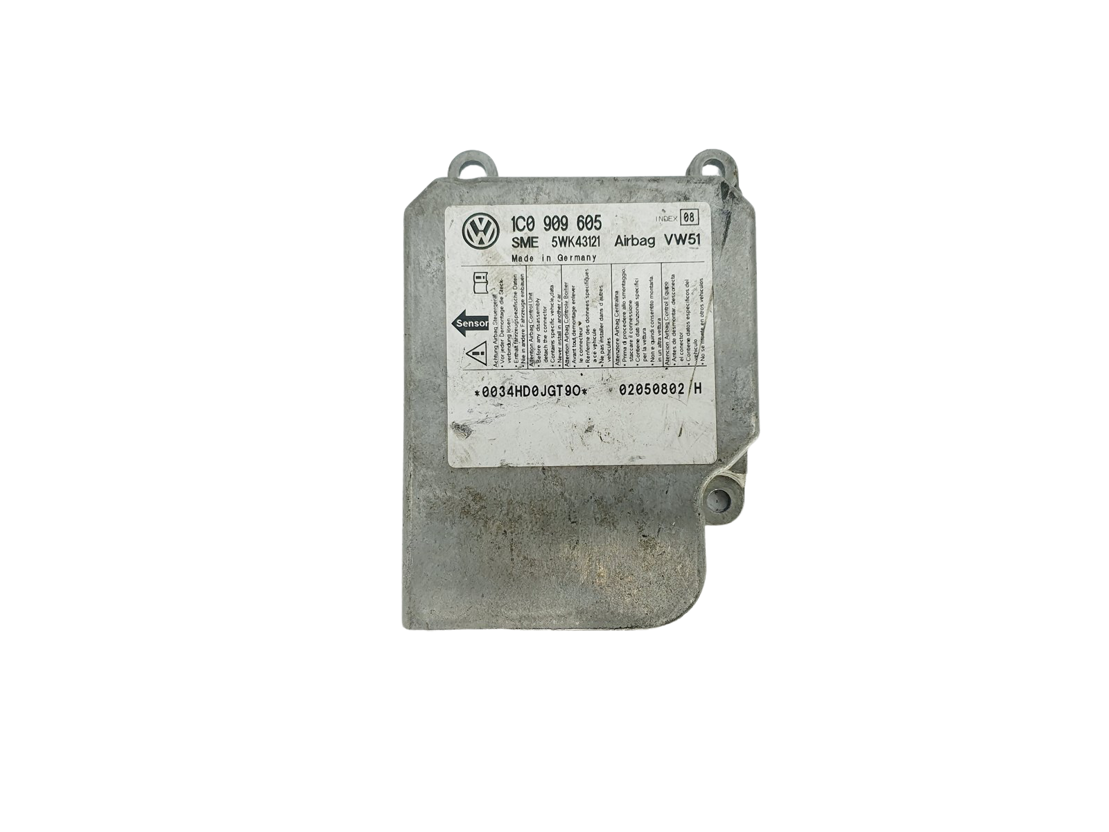 Steuergerät 1C0909605 5WK43121 VW Siemens 39732 main product photo