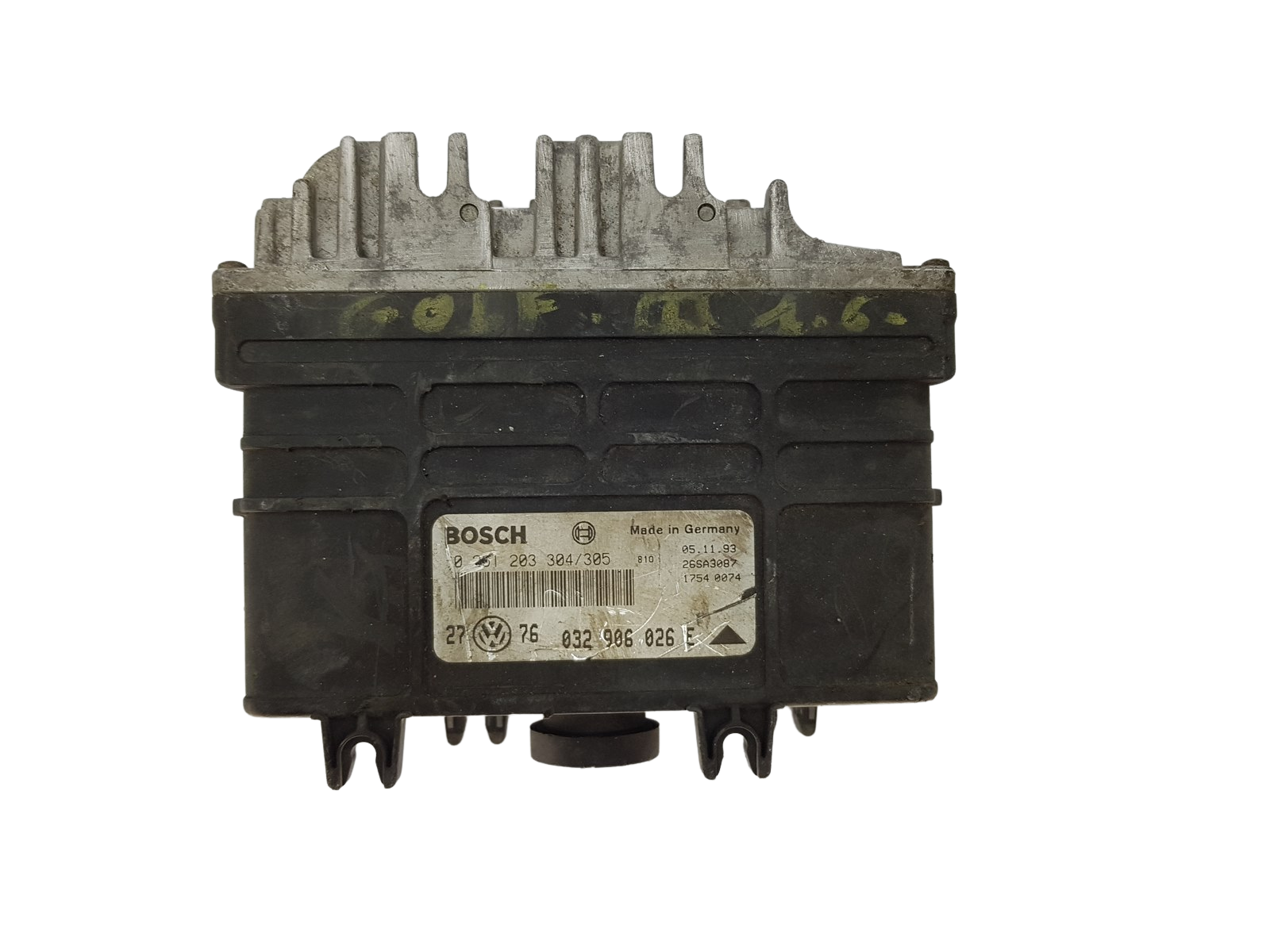 Steuergerät VW Seat 032906026E 0261203304/305 Bosch 15051 main product photo