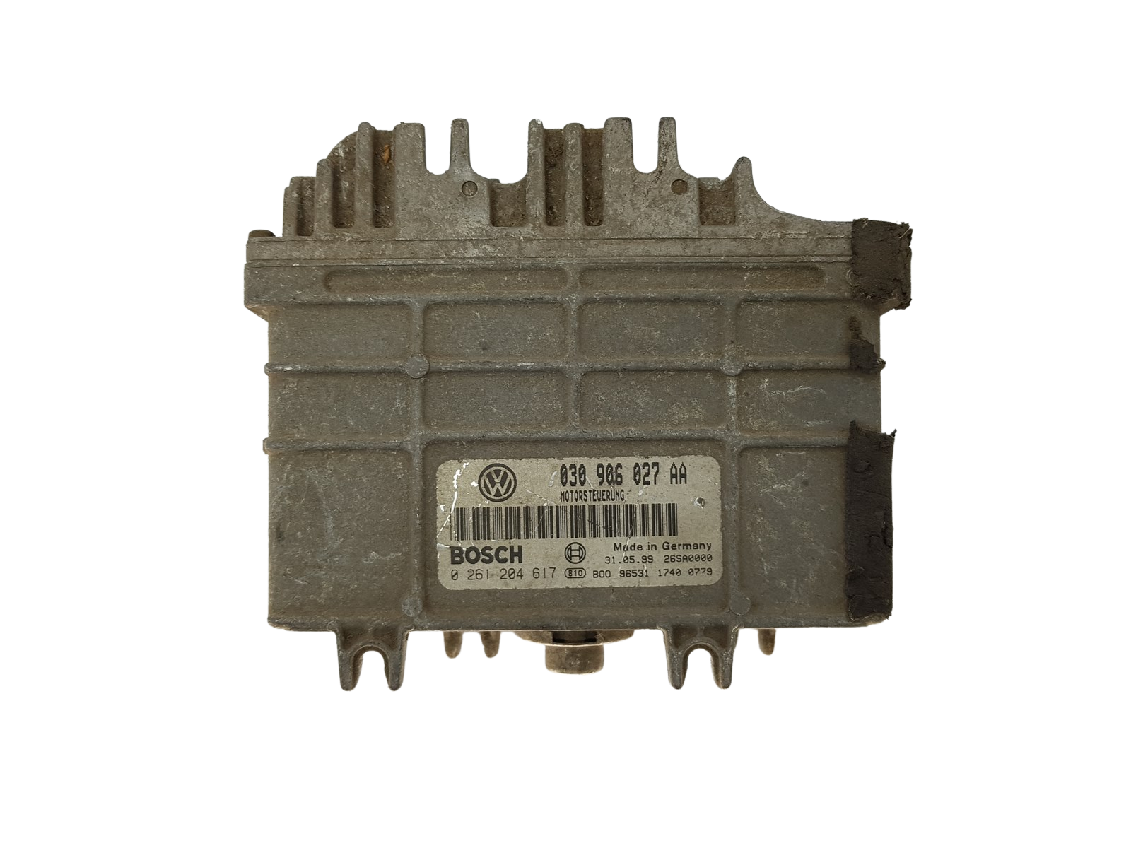 Steuergerät 030906027AA 0261204617 VW Bosch 15394 main product photo