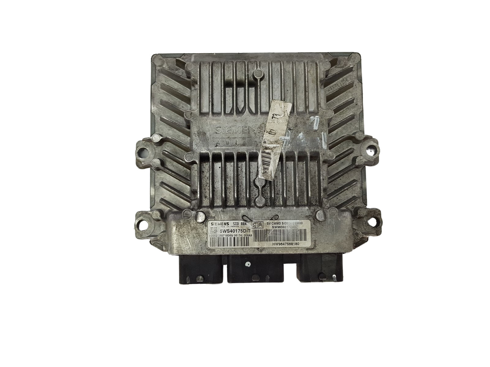 Steuergerät 5WS40175D-T 9659317280 9647568180 PSA Siemens 18653 main product photo