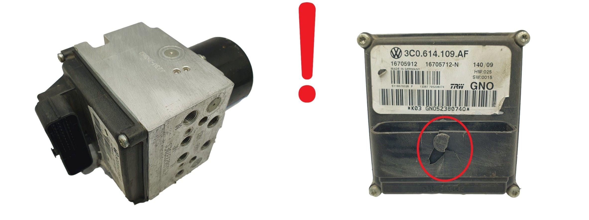 Abs-Pumpe VW Passat B6 3C0614109AF TRW 65428 main product photo
