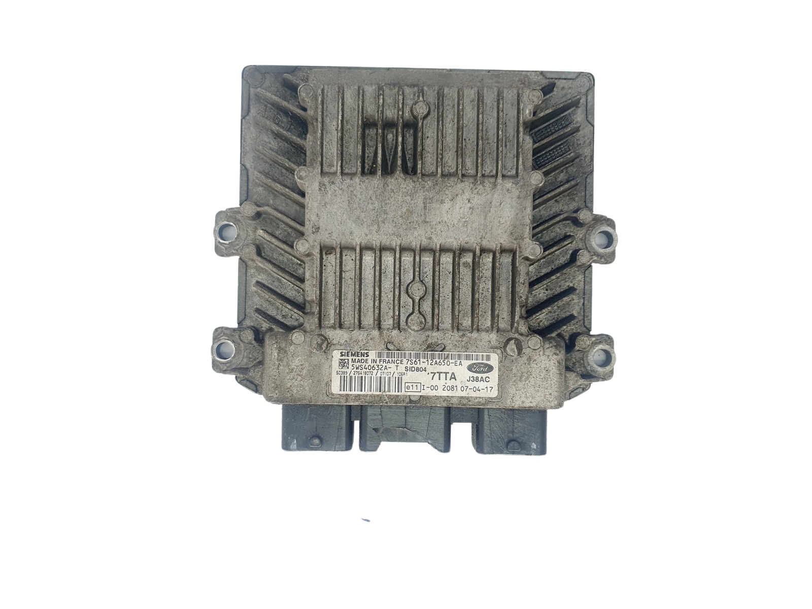 Steuergerät 7S61-12A650-EA 5WS40632A-T SID 804 Ford Siemens 39943 main product photo