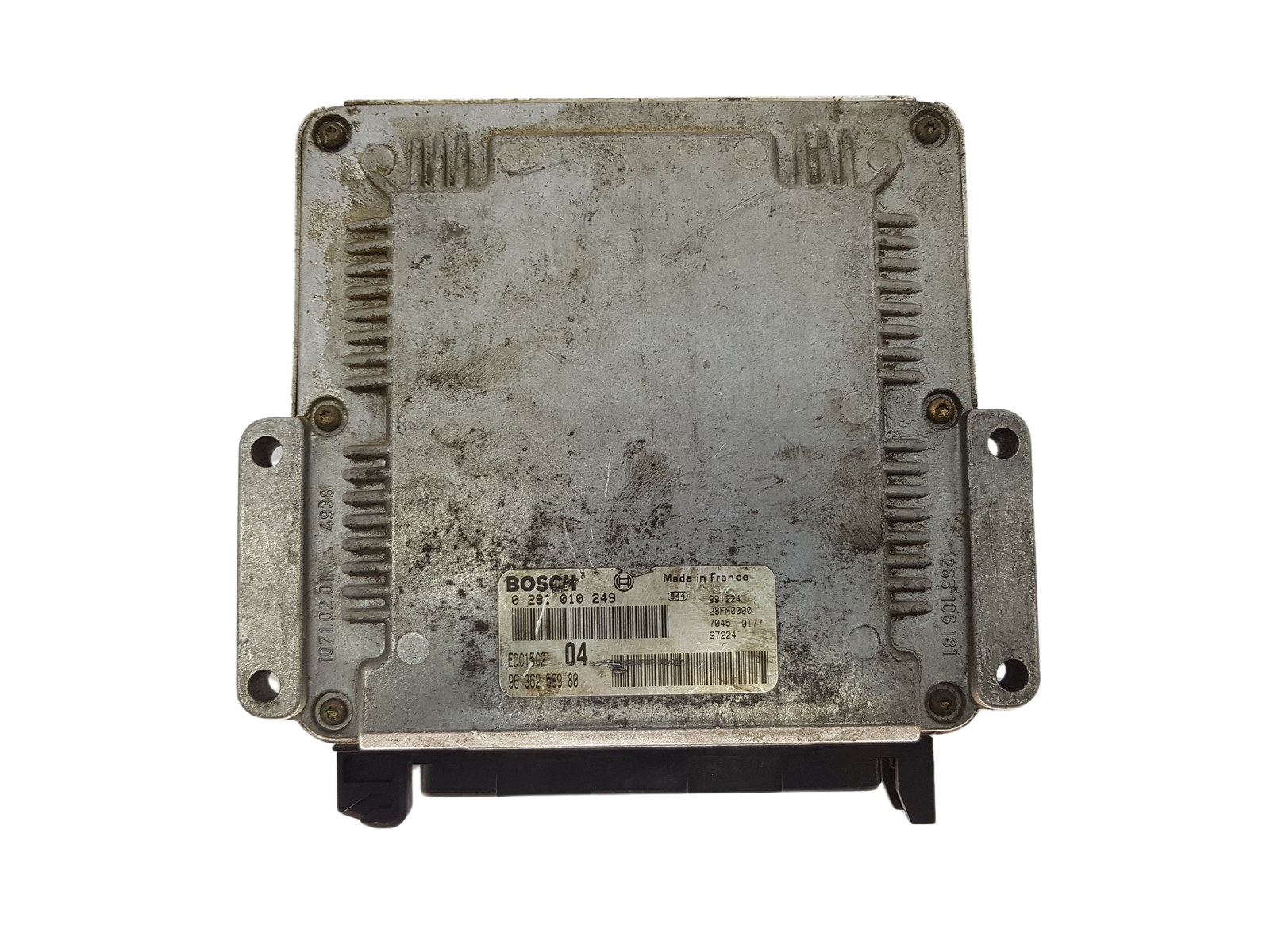 Steuergerät 0281010249 9636256980 28FM0000 PSA Bosch 3027 main product photo