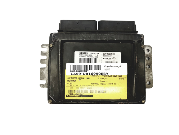 Steuergerät S110138000B 8200059086 8200044437 Renault Siemens 16990 main product photo