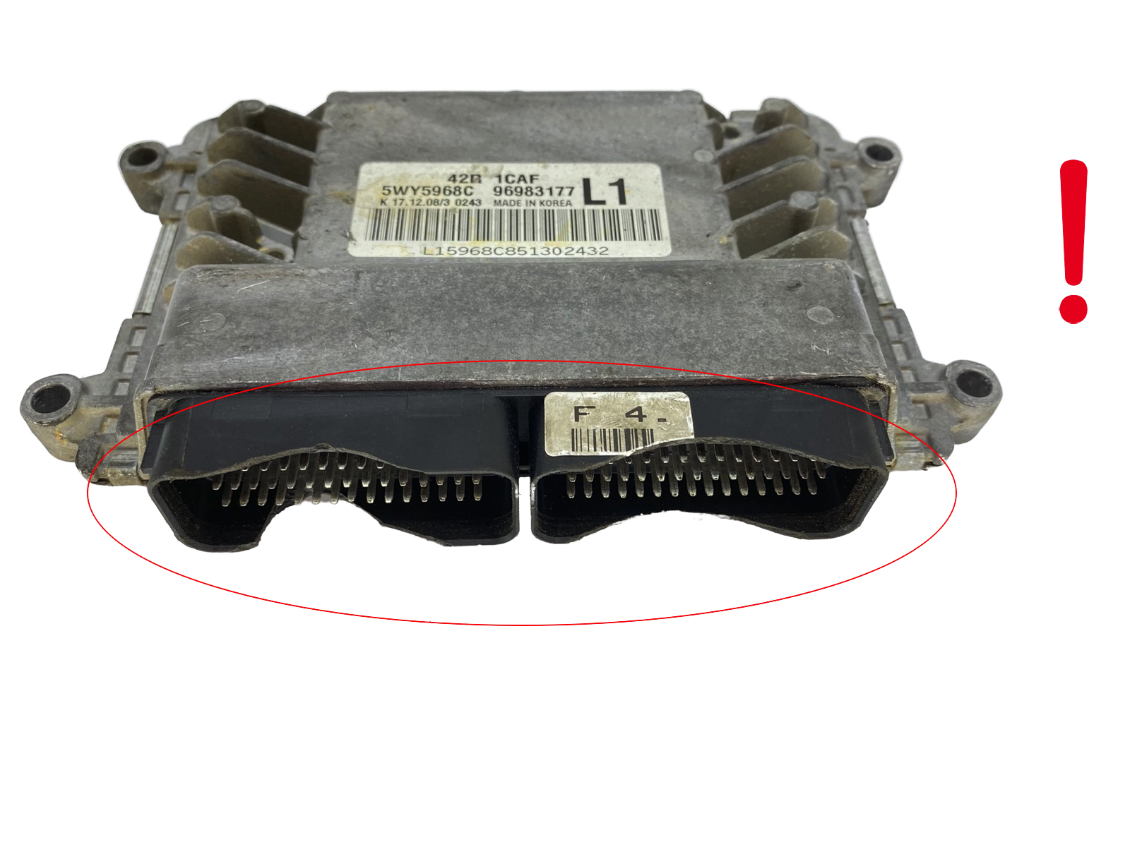 Steuergerät 96983177 5WY5968C 42R 1CAF Chevrolet 56117 main product photo