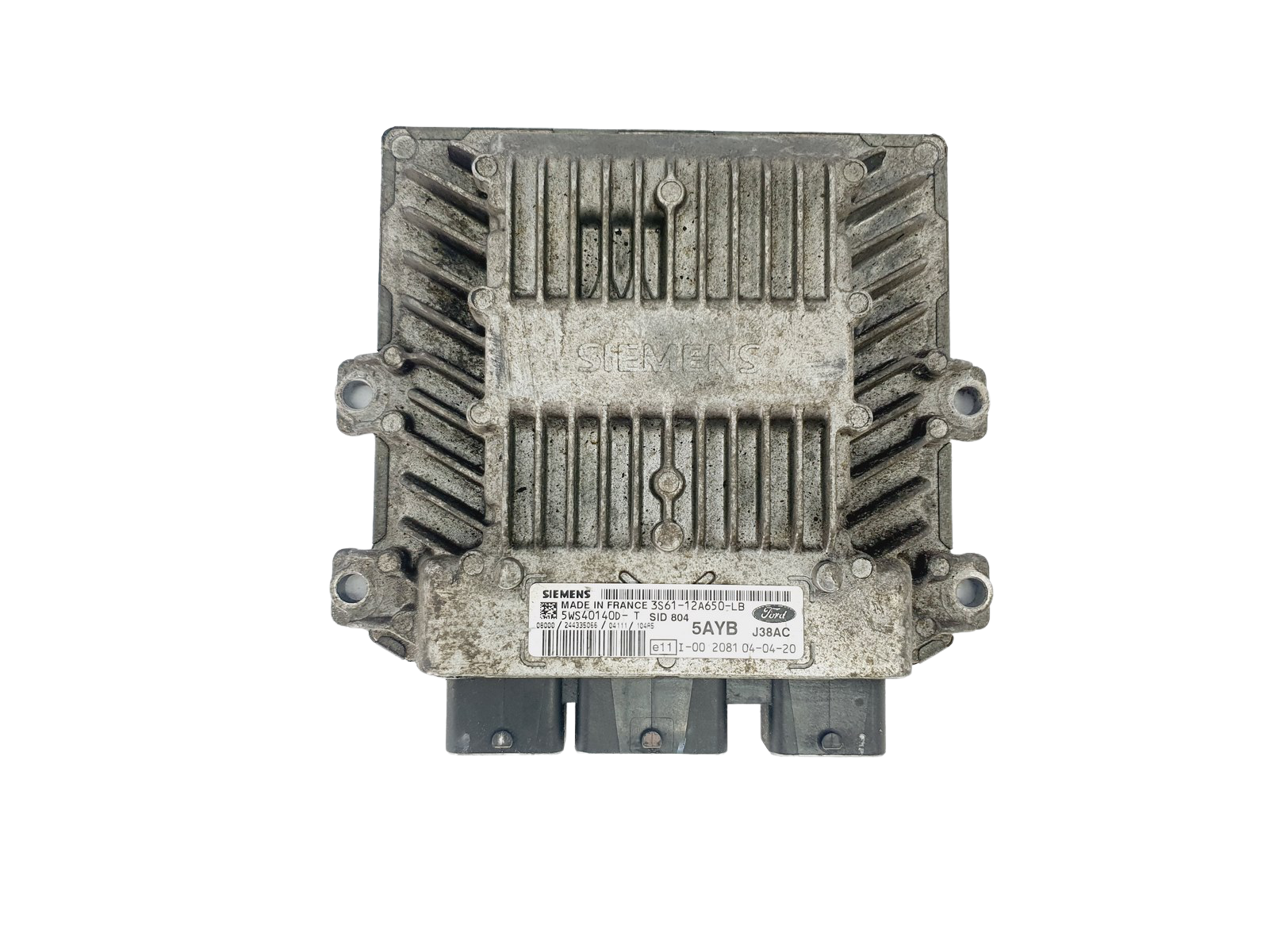 Steuergerät 3S61-12A650-LB 5WS40140D-T SID 804 Ford Siemens 39465 main product photo