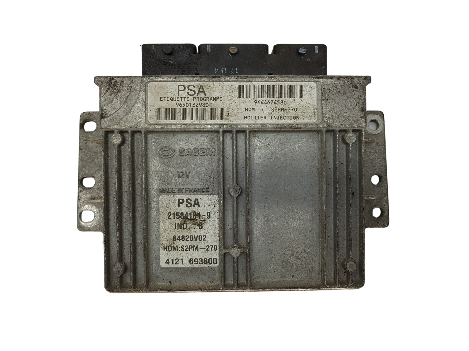 Steuergerät 9650132980 9644674580 21584181-9 PSA Sagem 14711 main product photo