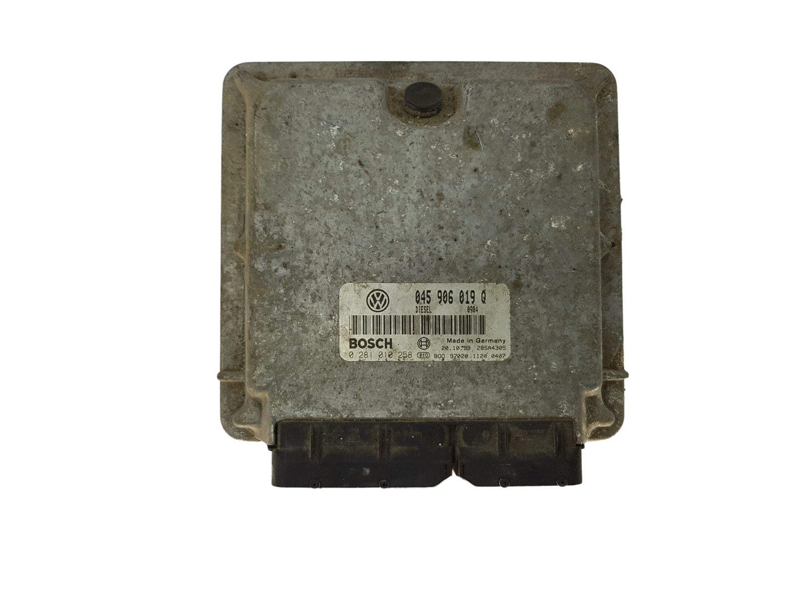 Steuergerät 0281010258 045906019Q VW Bosch 15550 main product photo