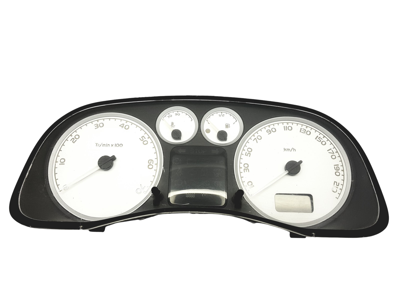 Tacho Kombiinstrument Peugeot 307 9636708280 B 02 43690 main product photo