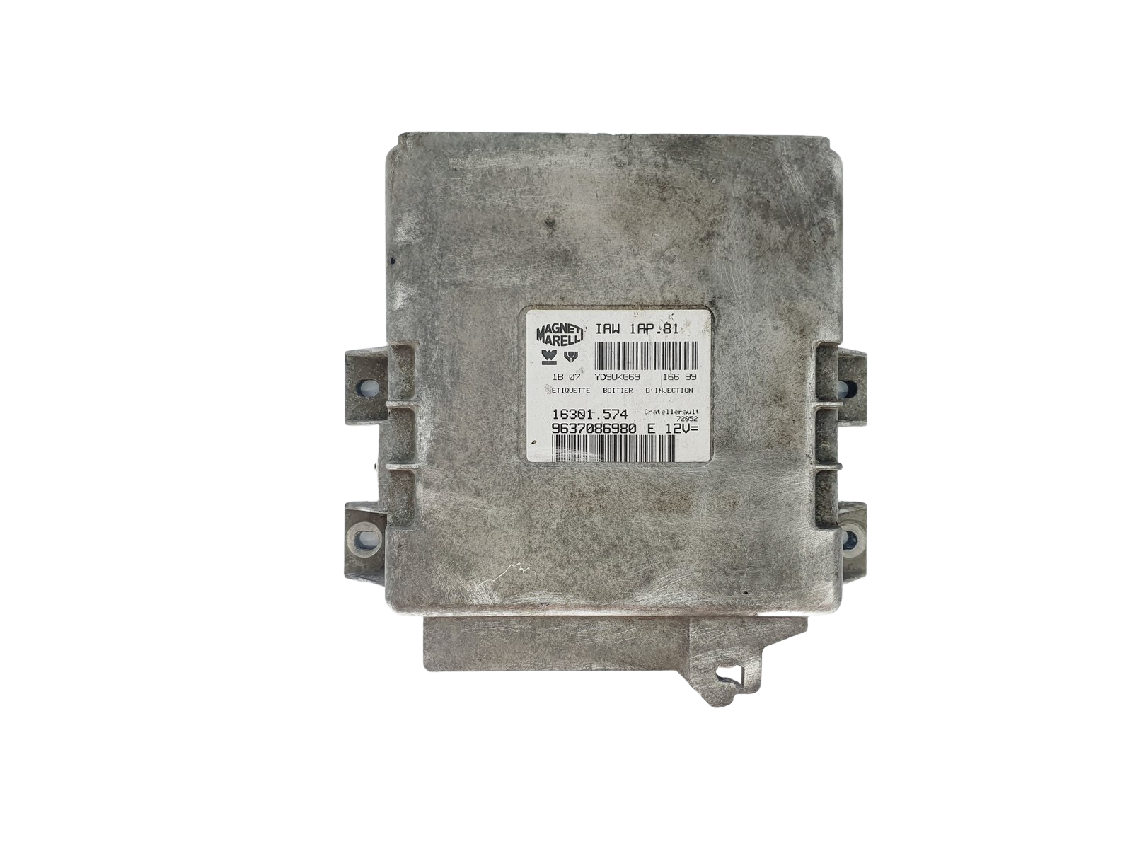 Steuergerät PSA 9637086980 16301.574 IAW1AP.81 Magneti 44592 main product photo