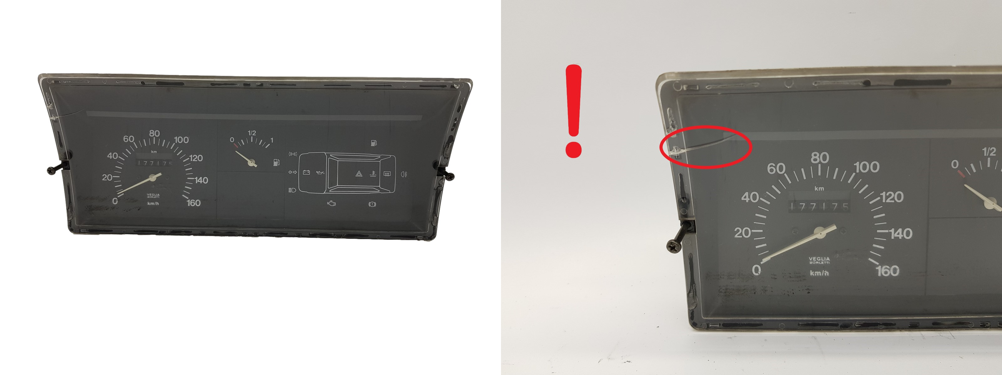 Tacho Kombiinstrument Fiat Panda 46784110 6063639900 2664 main product photo