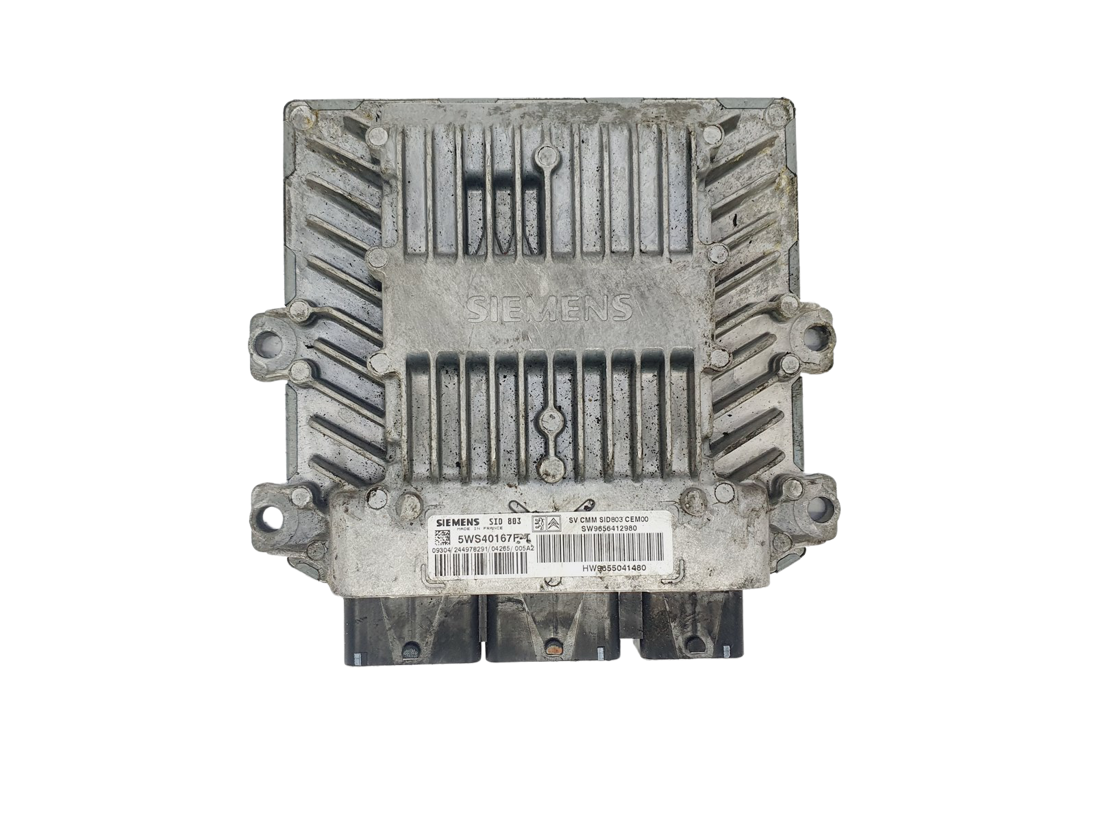 Steuergerät 9656412980 9655041480 5WS40167F-T PSA Siemens 43018 main product photo