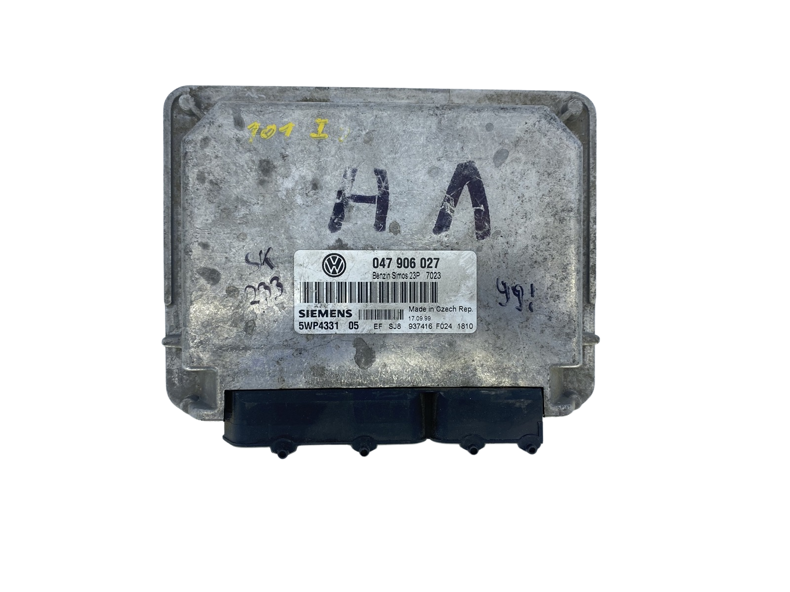 Steuergerät VW 047906027 5WP4331 05 Siemens 54544 main product photo