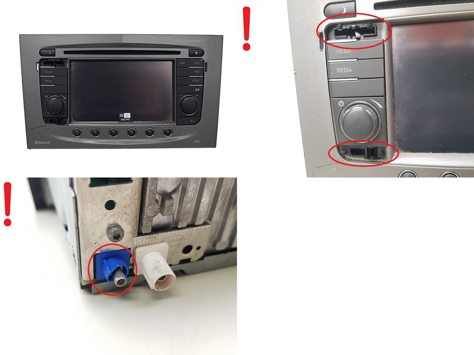 Navigationssystem Radio Opel Antara 95482960 7612830129 main product photo