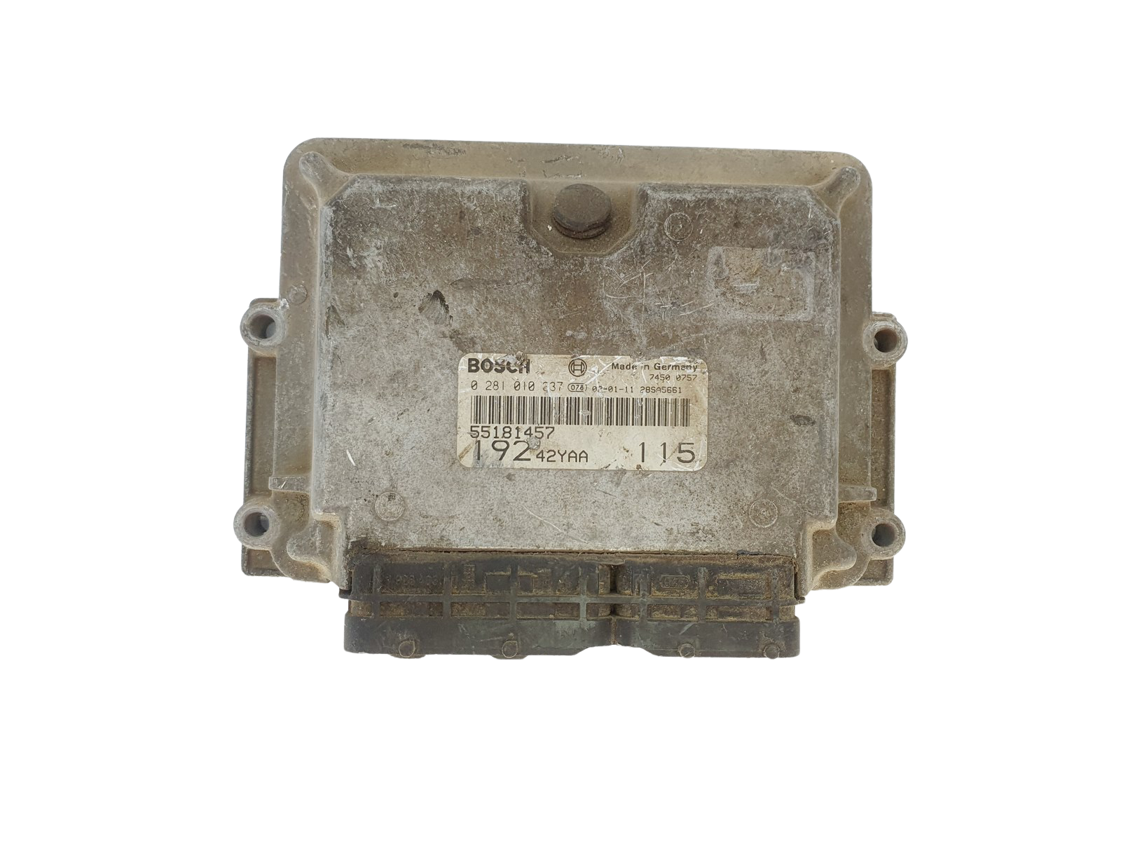 Steuergerät 55181457 0281010337 Fiat Bosch 42054 main product photo