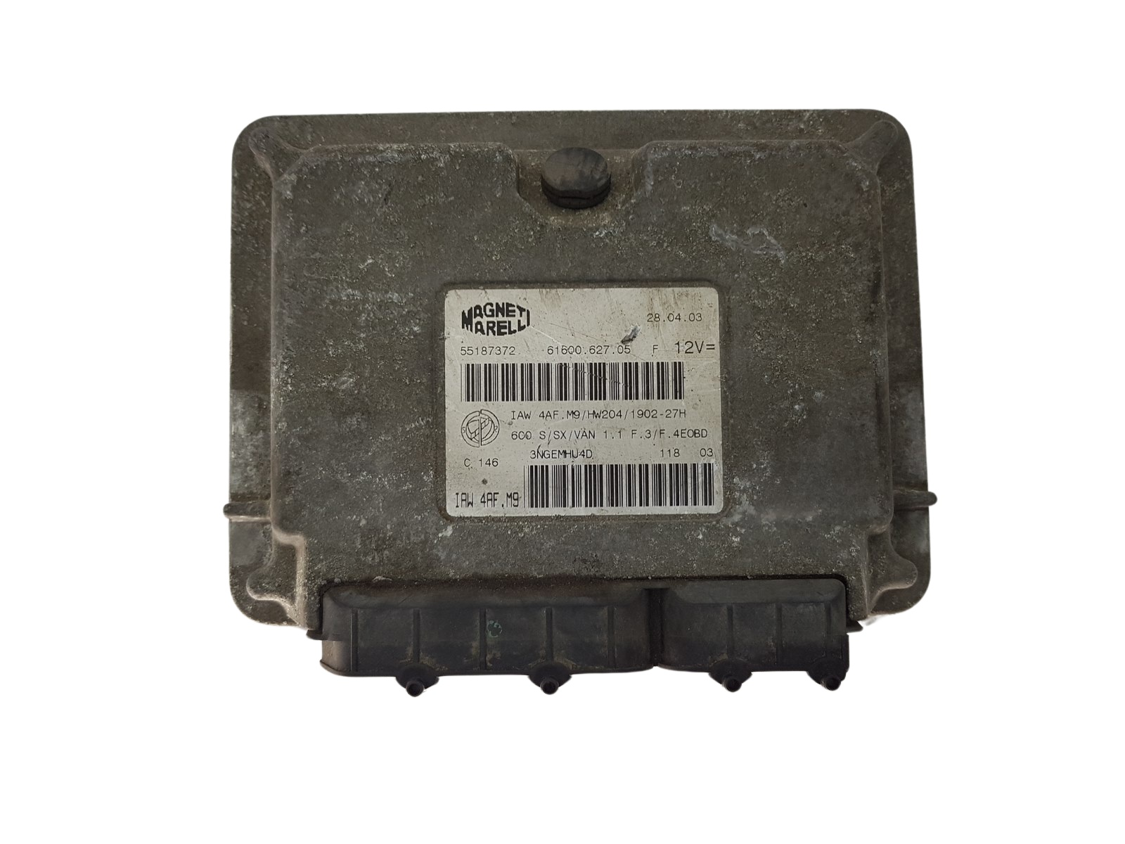 Steuergerät IAW4AF.M9 55187372 61600.627.05 Fiat Magneti Marelli 2843 main product photo