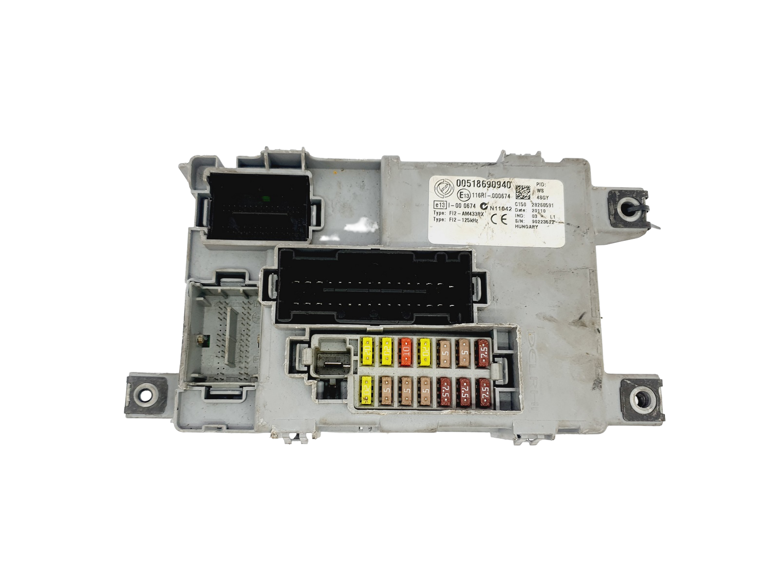 Steuergerät 00518690940 28260591 Fiat Delphi 35031 main product photo