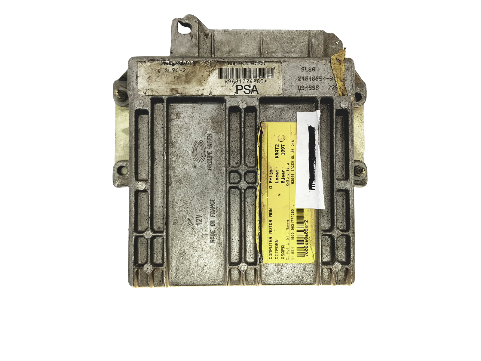 Steuergerät 9631774280 21648651-3 SL-96-2 PSA Sagem 22603 main product photo