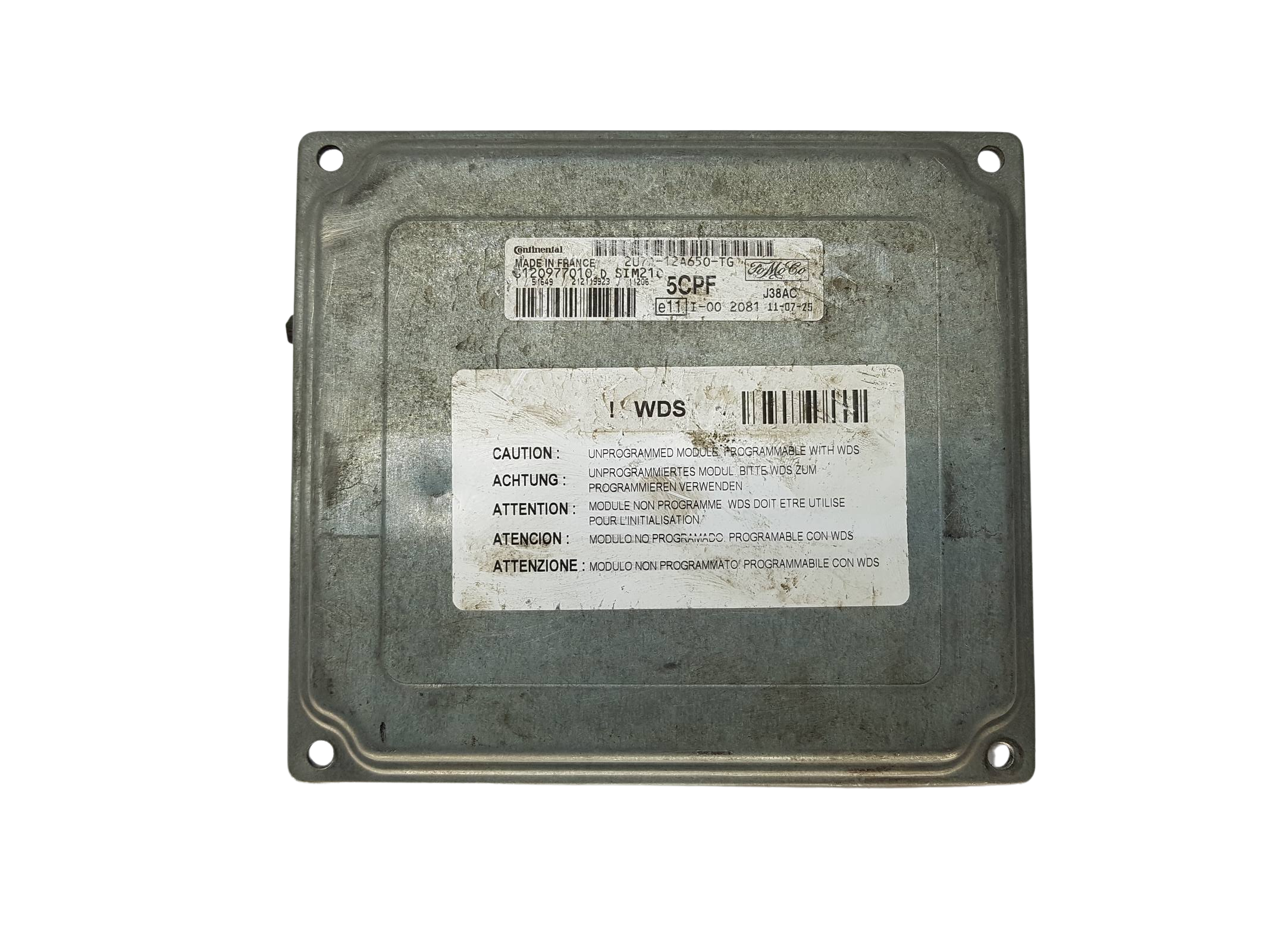 Steuergerät 2U7A-12A650-TG S120977010D 5CPF Ford Siemens main product photo