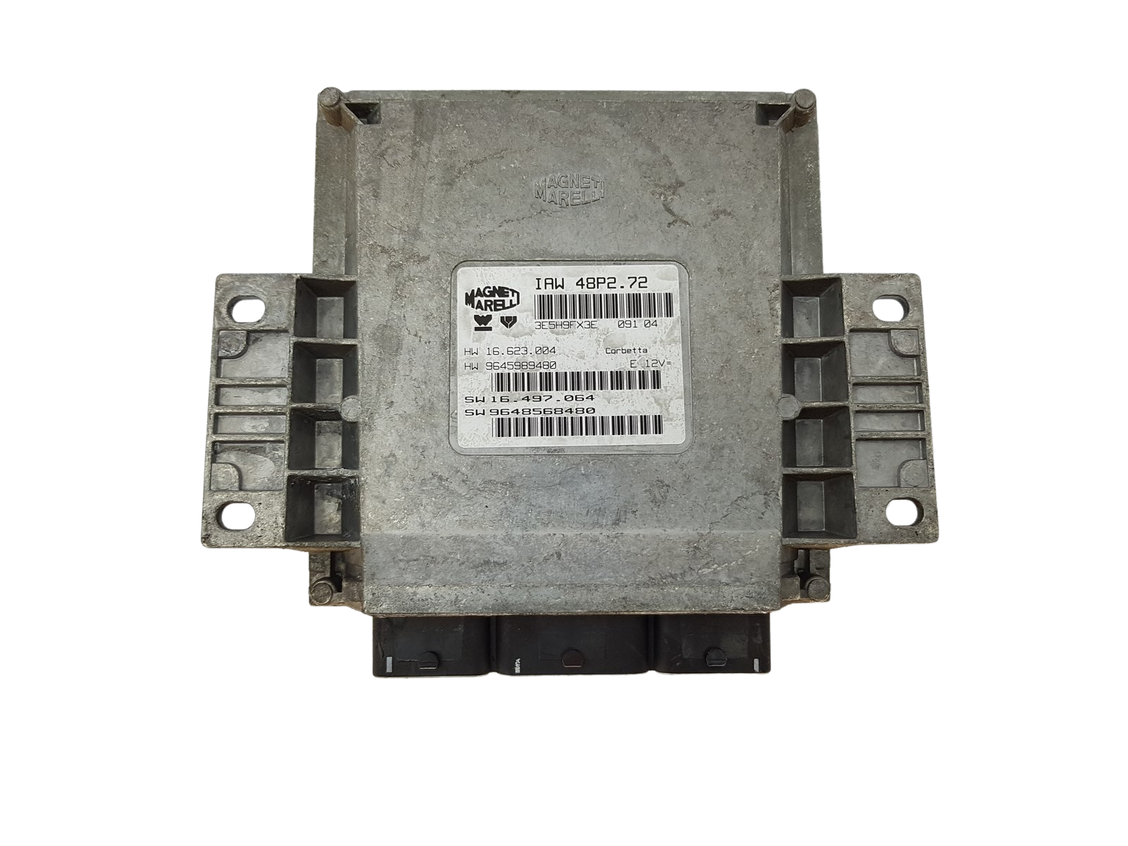 Steuergerät 9648568480 IAW48P2.72 9645989480 PSA Magneti Marelli 15780 main product photo