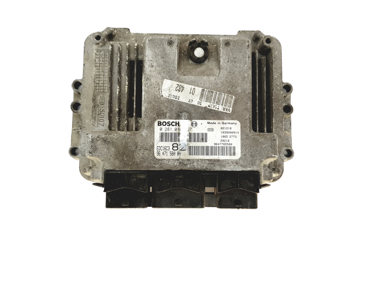 Steuergerät 0281010707 9647158080 9647785580 PSA Bosch 28106 main product photo