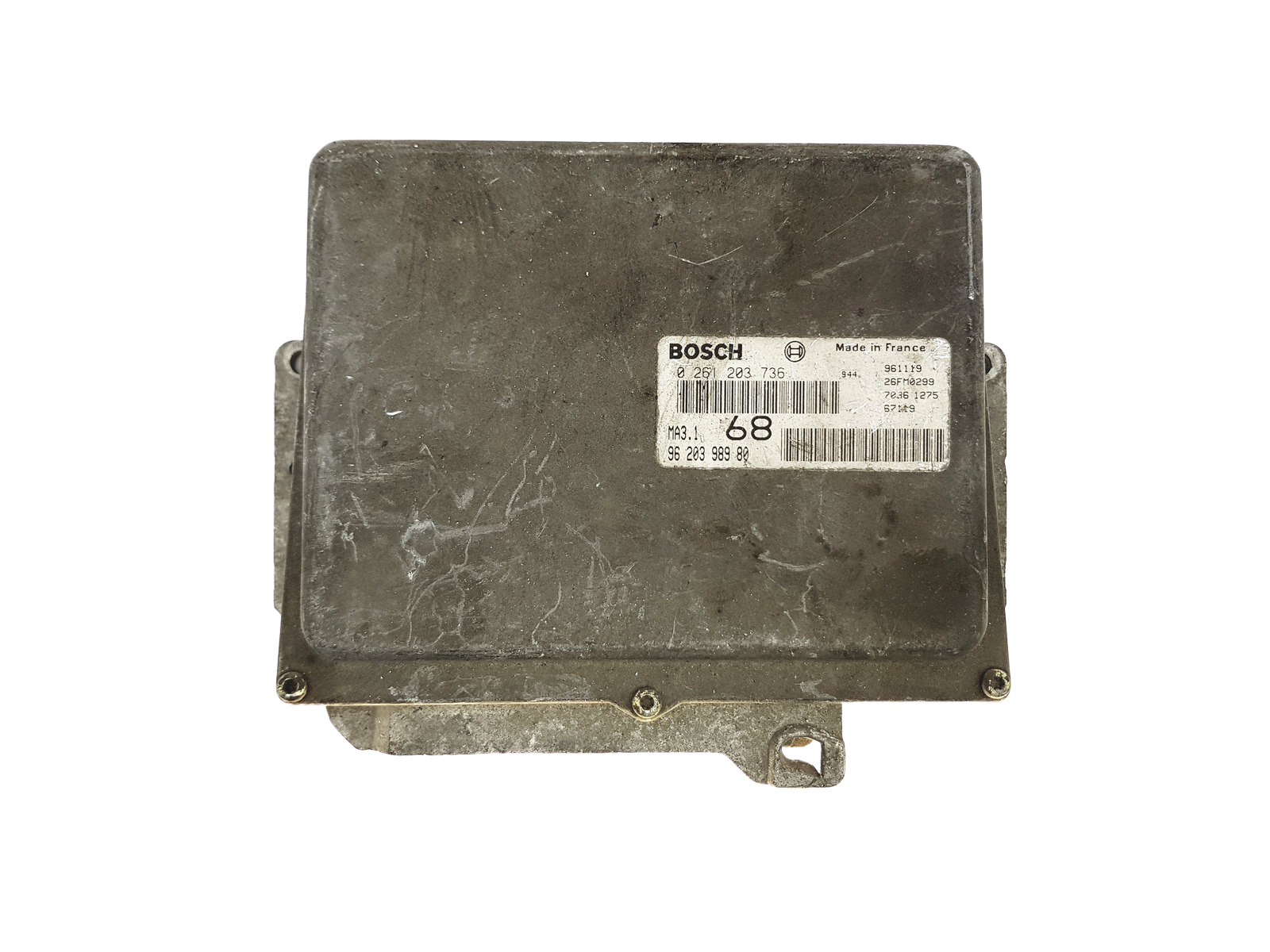 Steuergerät 0261203736 9620398980 MA3.1 26FM0299 PSA Bosch 24901 main product photo