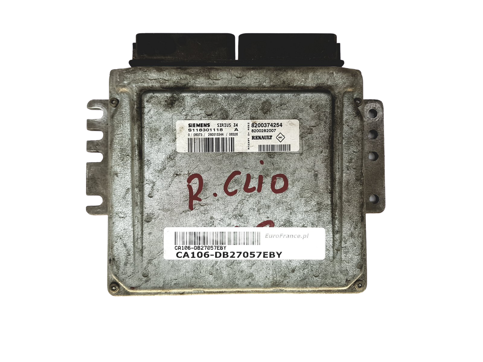 Steuergerät S118301118A 8200374254 8200282007 Renault Siemens 27057 main product photo