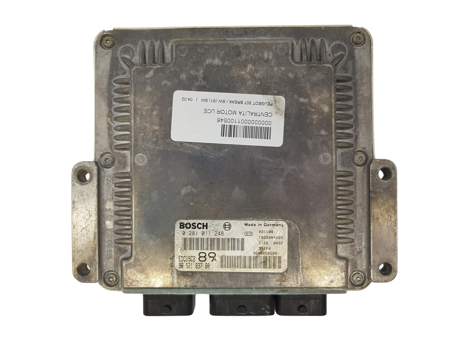 Steuergerät 0281011248 9652183780 9646850580 PSA Bosch 3000 main product photo