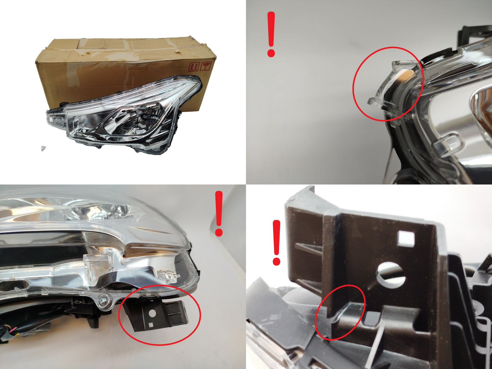 Scheinwerfer Links Original 1607833980 Citroen C4 Aircross Outlet main product photo