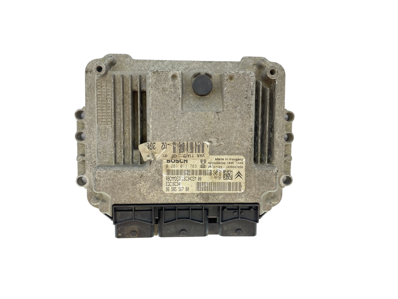 Steuergerät PSA 0281011783 9658556780 9654490280 Bosch 62057 main product photo