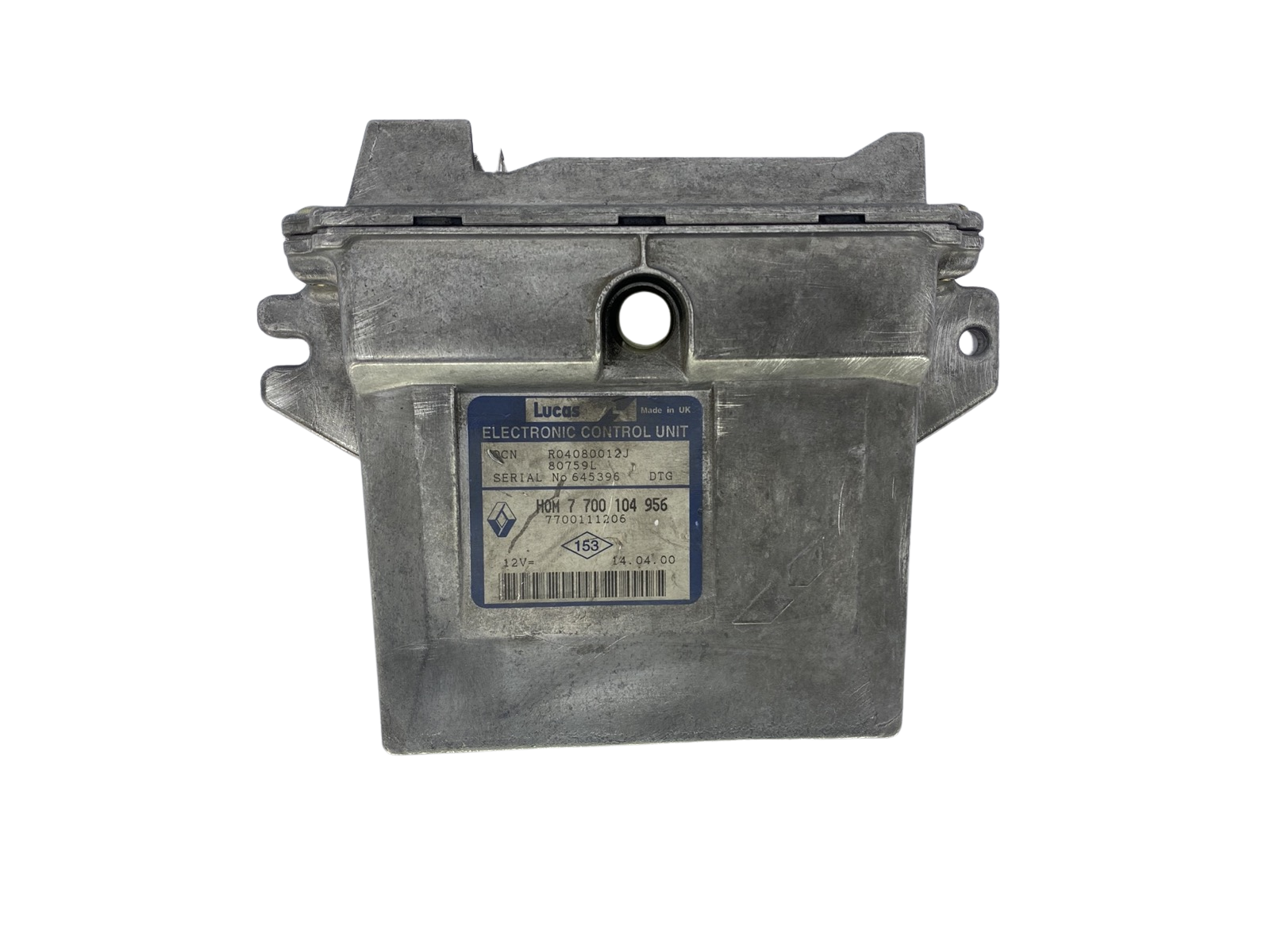 Steuergerät 7700104956 7700111206 R04080012J 80759L Renault 50962 main product photo