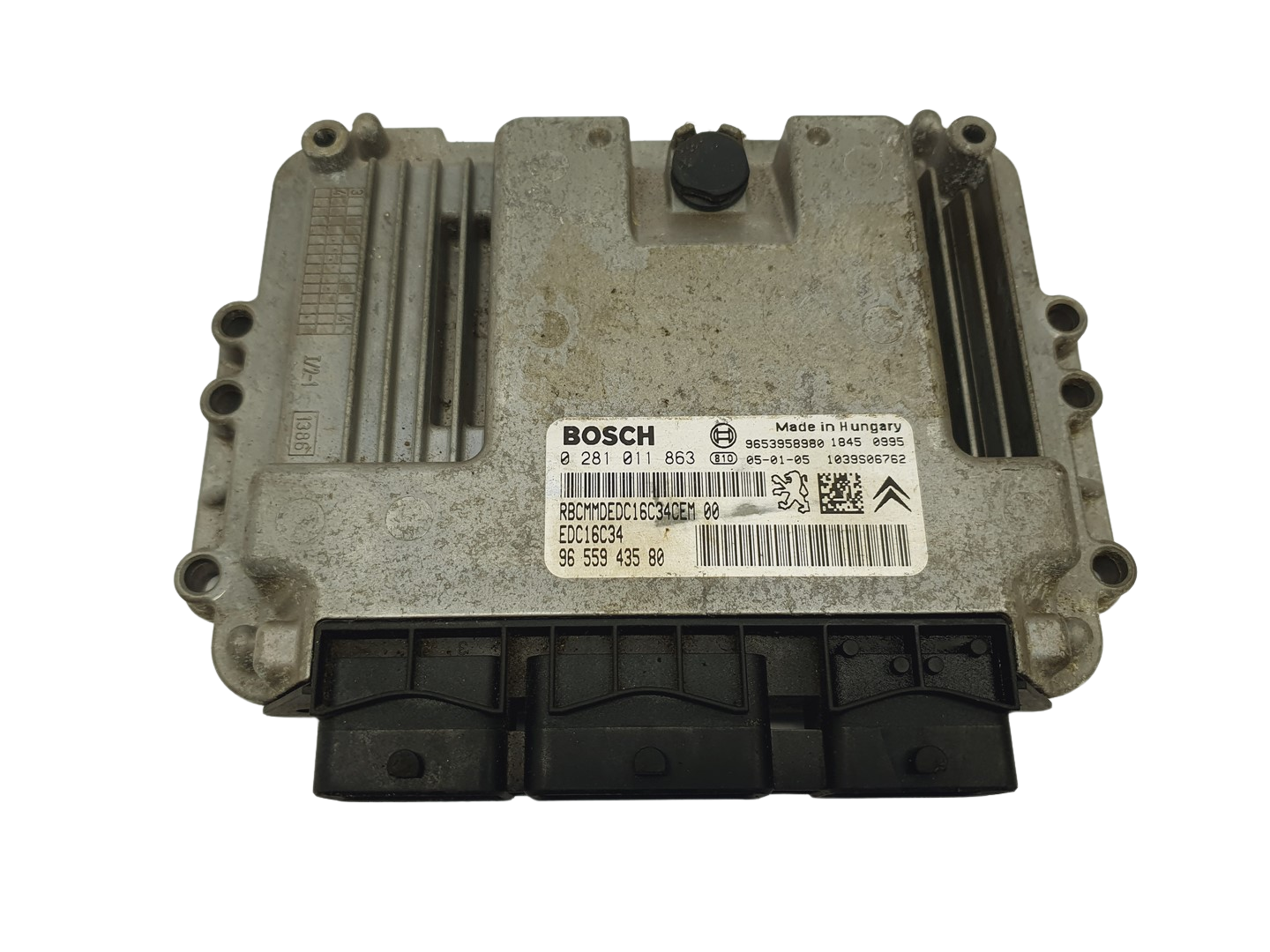 Steuergerät 0281011863 9653958980 9655943580 PSA Bosch 68089 main product photo