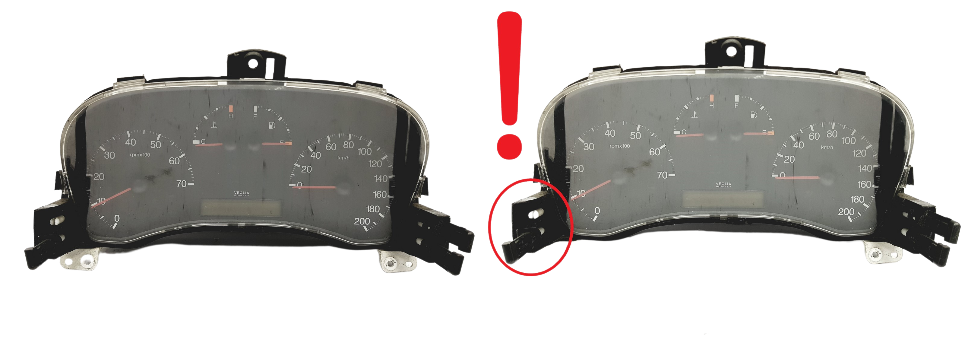 Tacho Kombiinstrument Fiat Punto 46812961 503000341000 59439 main product photo