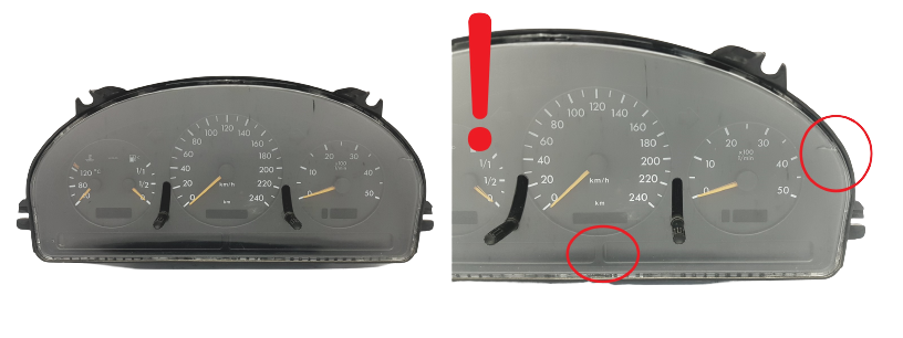 Tacho Kombiinstrument Mercedes ML W163 A1635404011 54581 main product photo