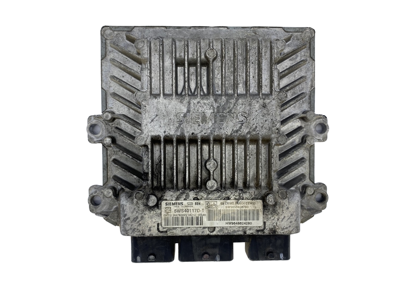 Steuergerät 5WS40117D-T 9655938780 9648624280 PSA Siemens 52567 main product photo